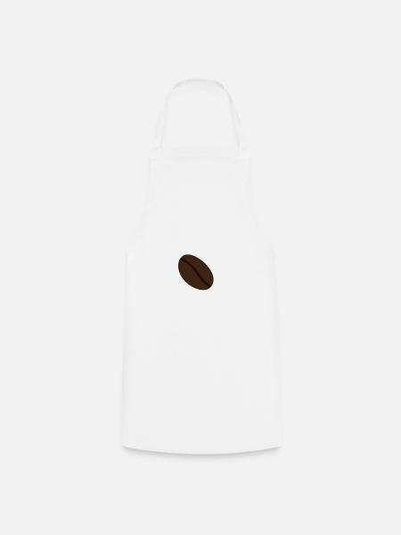 coffee bean - Kochschürze - Weiß