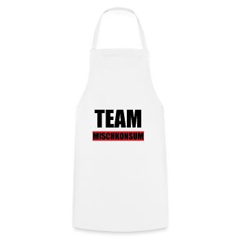 Team Mischkonsum Druffi Rave Techno Keta Geschenke - Kochschürze - Weiß - Vorne - AI Model Male 185 dark (185cm)