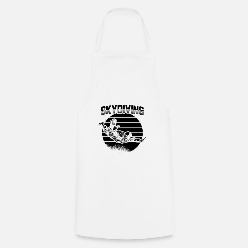 Skydive | Indoor Skydiving Skydiver Sport Geschenk - Kochschürze - Weiß
