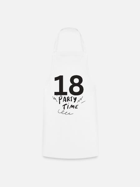 18 - Tablier de cuisine - blanc