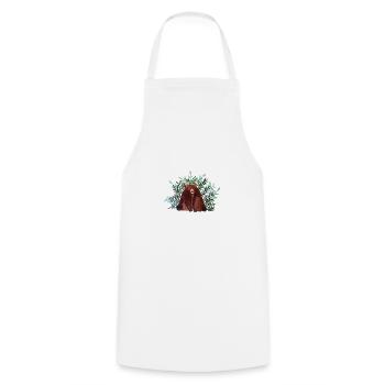 porter - Tablier de cuisine - blanc - Devant - AI Model Male 185 dark (185cm)