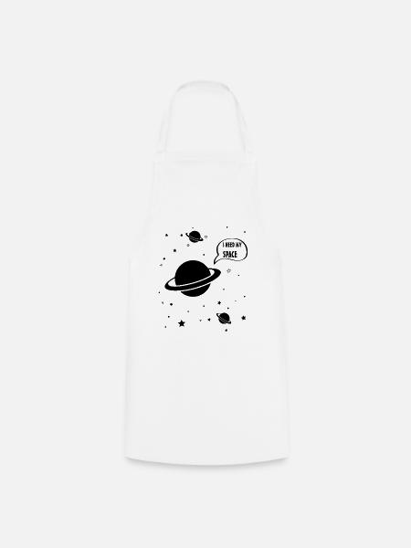Univers - Tablier de cuisine - blanc