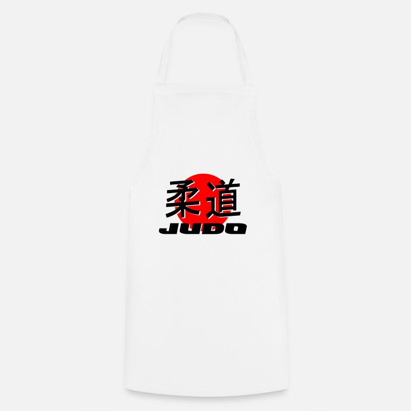 Judo - Tablier de cuisine - blanc