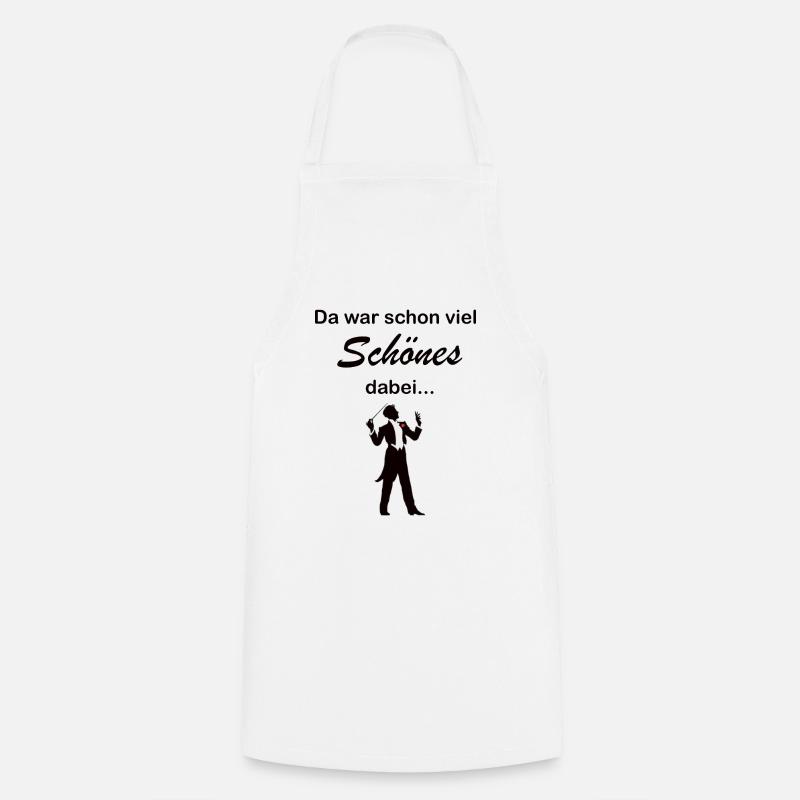 Diregent Lustiger Dirigenten Spruch Geschenk - Kochschürze - Weiß
