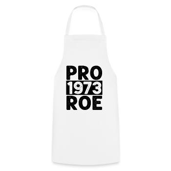 Pro 1973 Roe - Kochschürze - Weiß - Vorne - AI Model Male 185 dark (185cm)