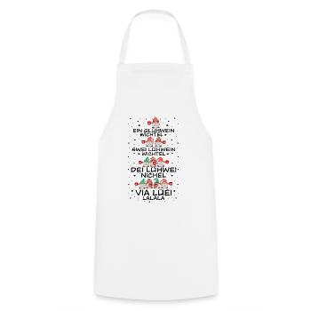 Glühwein shirt - Kochschürze - Weiß - Vorne - AI Model Male 185 dark (185cm)