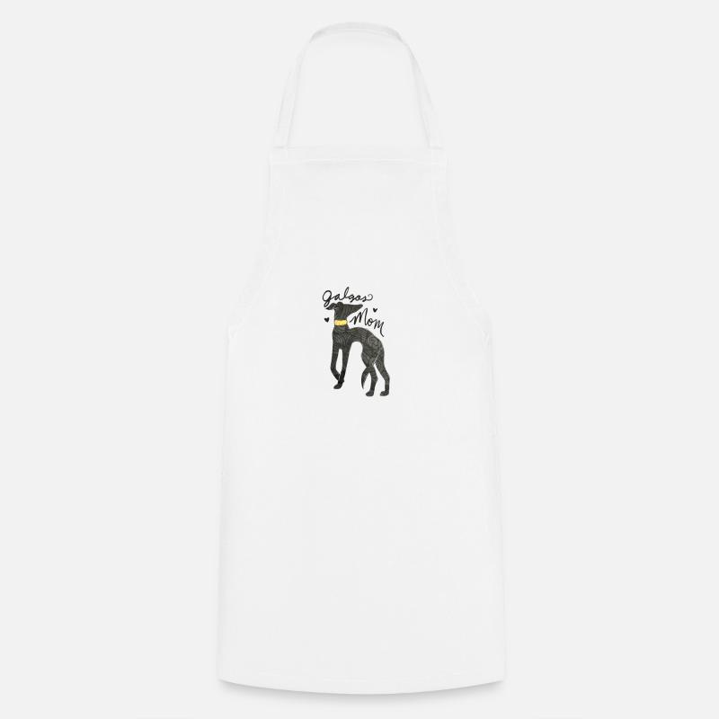 galgos maman - Tablier de cuisine - blanc