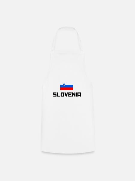 Slowenien! - Kochschürze - Weiß