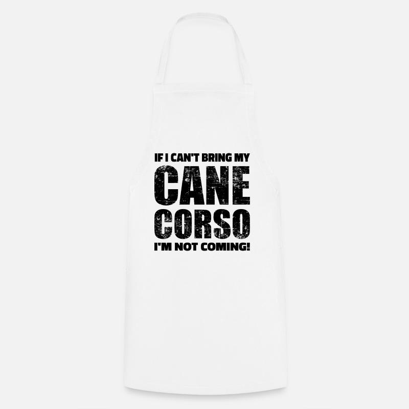 Cane Corso - Tablier de cuisine - blanc