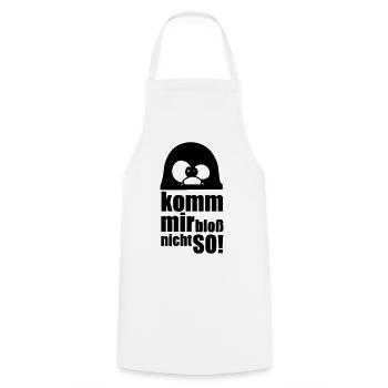 Pinguin Fun Spruch Geschenk Tier lustig - Kochschürze - Weiß - Vorne - AI Model Male 185 dark (185cm)