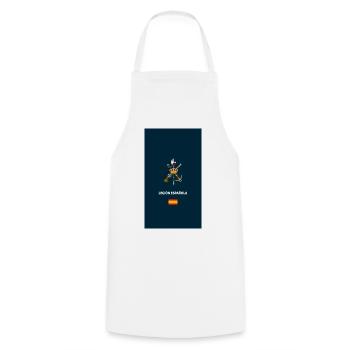 Legion Espanola passport phone case - Cooking Apron - white - Front - AI Model Male 185 dark (185cm)