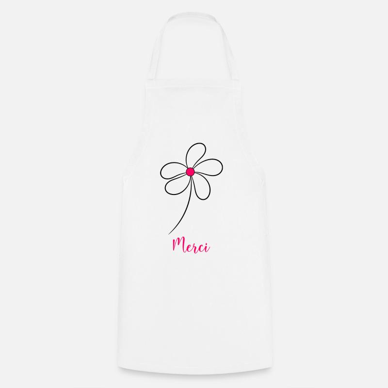 MAÎTRESSE. MERCI - Tablier de cuisine - blanc
