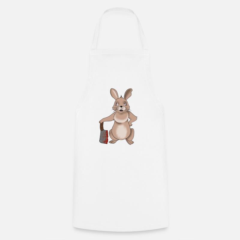 KillerRabbit - Cooking Apron - white