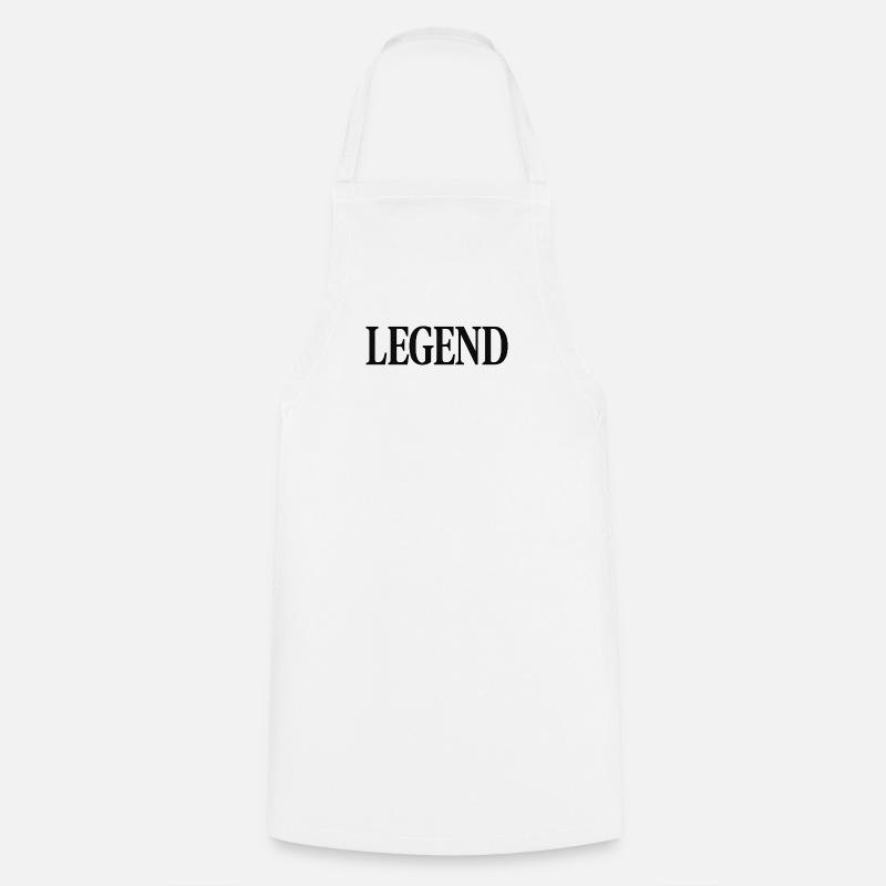 Laying - Cooking Apron - white