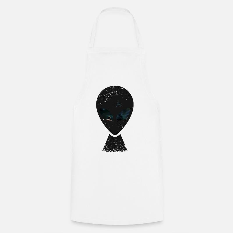 Alien Universe Eyes - Cooking Apron - white
