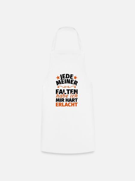 Lustige Sprüche Geburtstag Geschenk - Kochschürze - Weiß