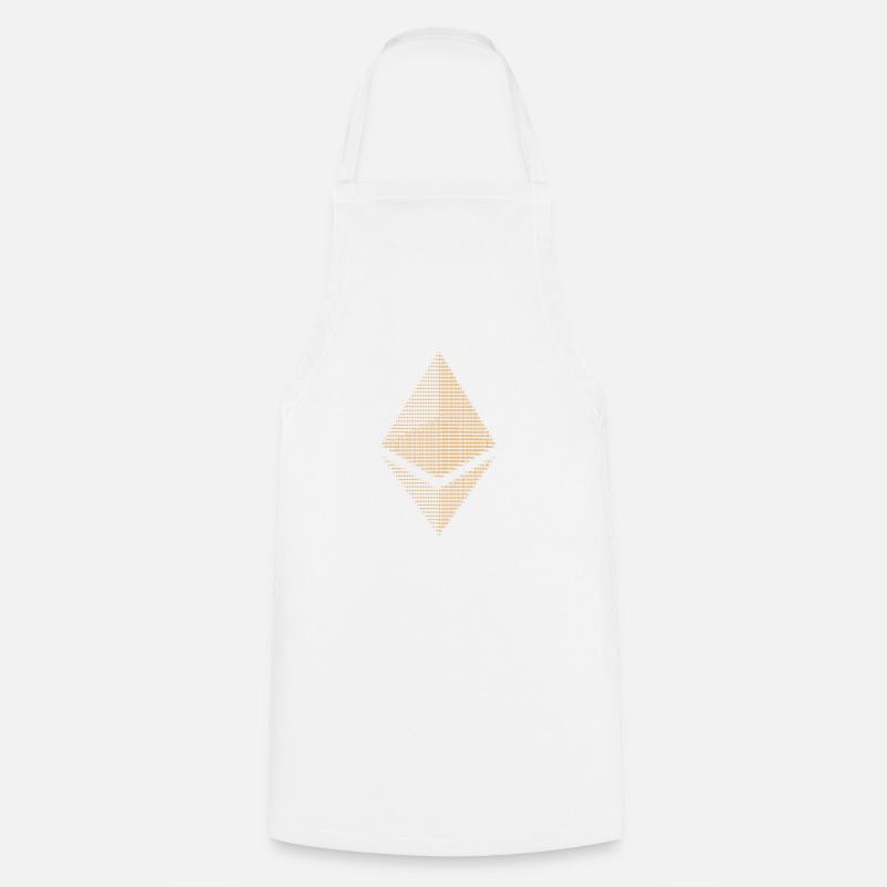 ETH - Tablier de cuisine - blanc