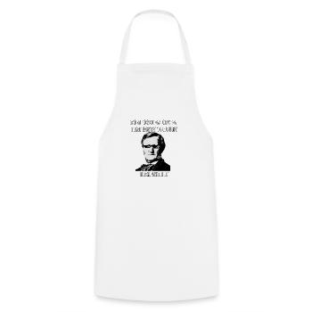 Music Meme Wagner "14 Hours" - Cooking Apron - white - Front - AI Model Male 185 dark (185cm)