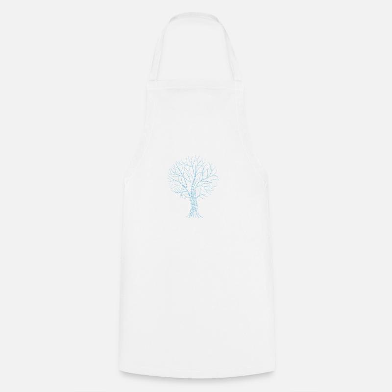 Binary tree - Cooking Apron - white