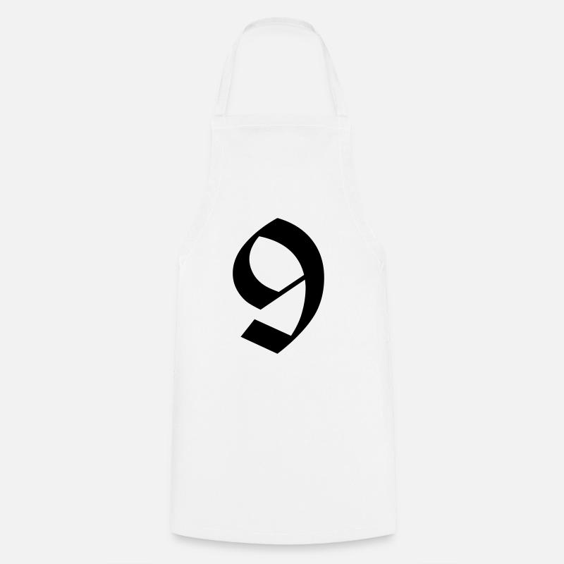 9 - Tablier de cuisine - blanc