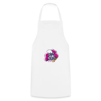Vape Gang 2018 - Shisha Smoke Geschenk Dampfen - Kochschürze - Weiß - Vorne - AI Model Male 185 dark (185cm)