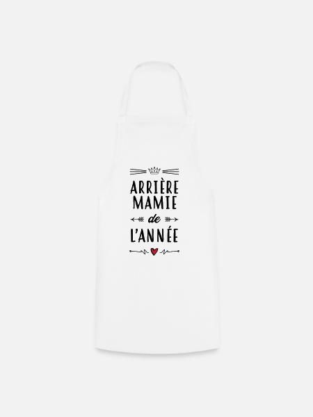 Arrière Mamie Mamy Grand-Mère Grand Mere - Cooking Apron - white