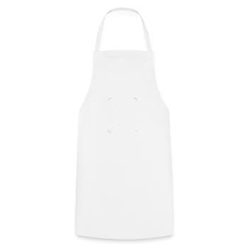 Honnêtement, c’est gentil et drôle messieurs ici - Tablier de cuisine - blanc - Devant - AI Model Male 185 dark (185cm)