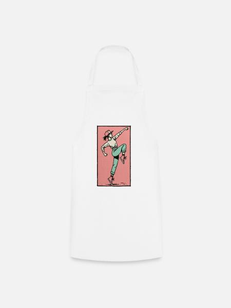 Danseuse #13 - Tablier de cuisine - blanc