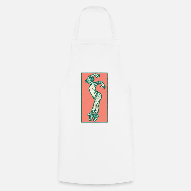 Danseuse #20 - Tablier de cuisine - blanc