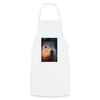 Capybara Capybara Rodent Animal Animals - Cooking Apron - white - Front - AI Model Male 185 dark (185cm)