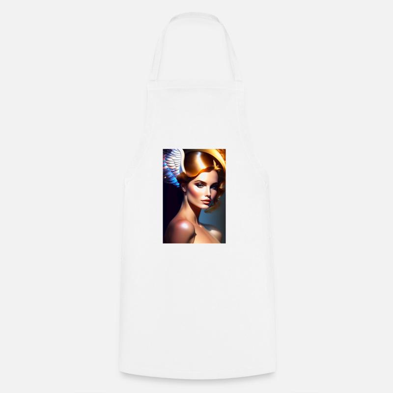 Ange - Tablier de cuisine - blanc