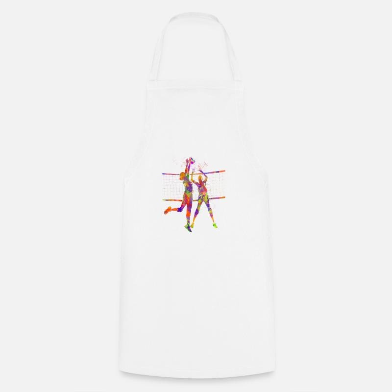 Volleyball player - Cooking Apron - white