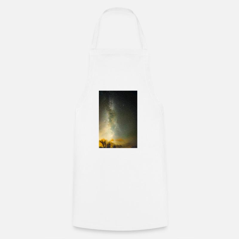 Space - Cooking Apron - white