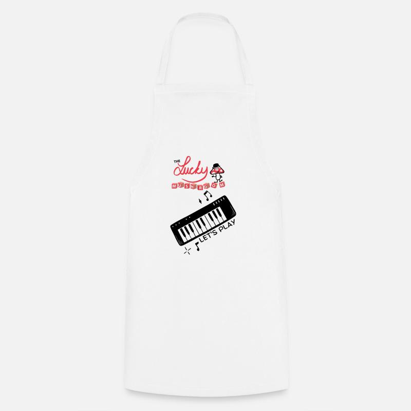 Let's play! - Cooking Apron - white