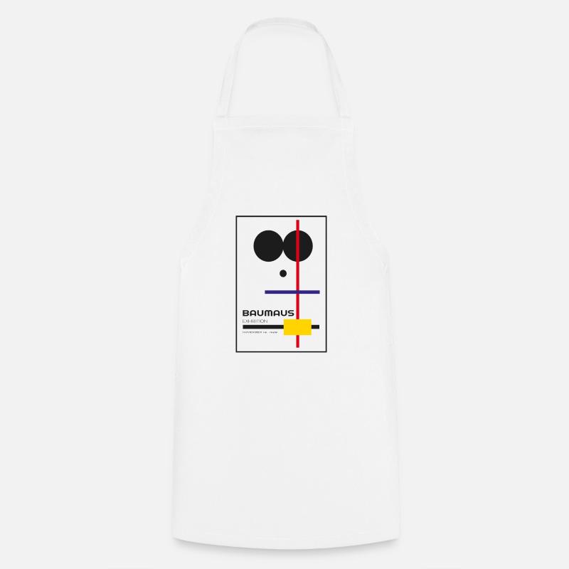 Baubau's Exhibition - Cooking Apron - white