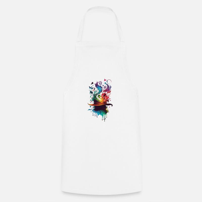 Magic design - Tablier de cuisine - blanc