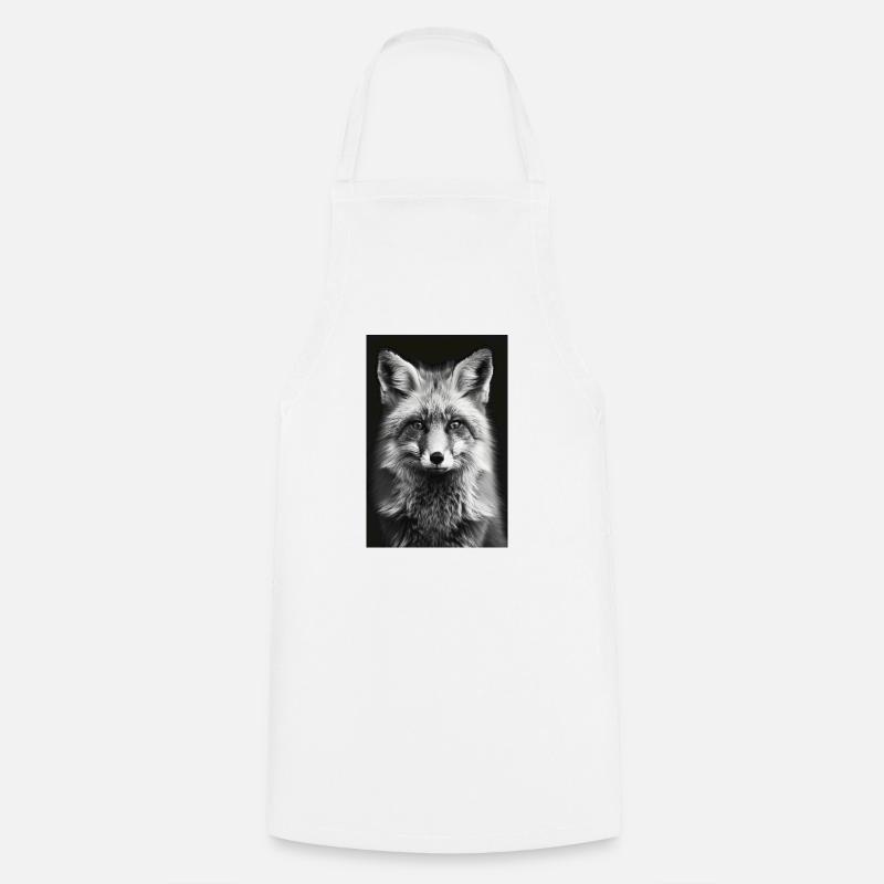 Fuchs - Kochschürze - Weiß