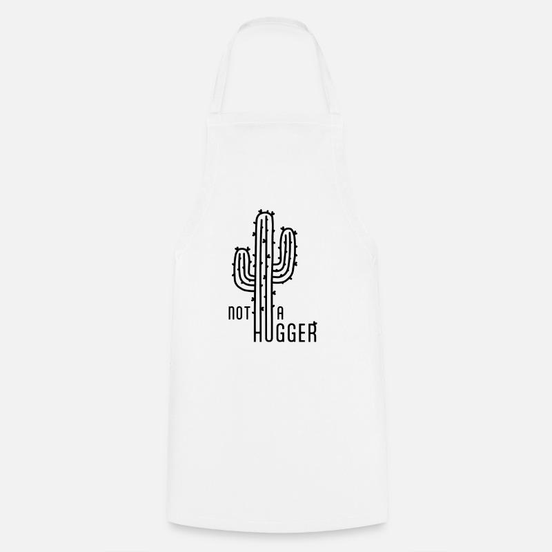 Pas un câlin - Tablier de cuisine - blanc