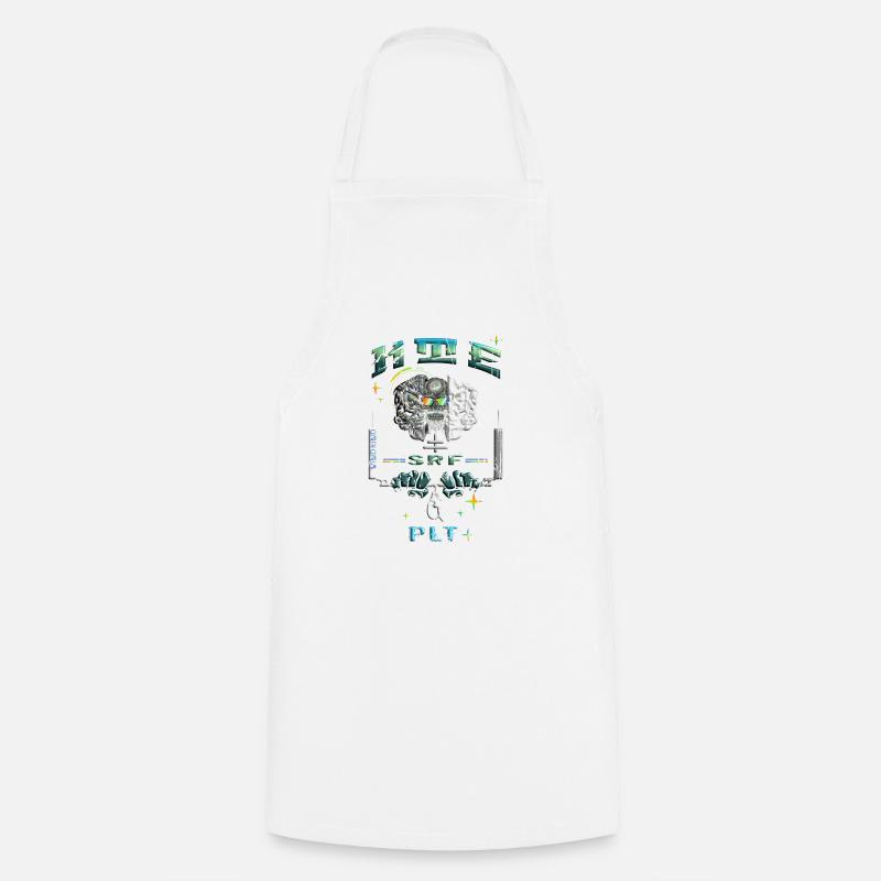Kitesurf pilot - Cooking Apron - white