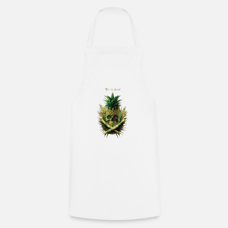Victoria Pineapple - Cooking Apron - white