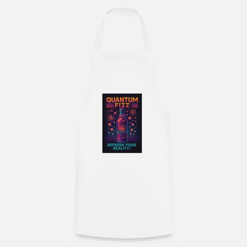 Quantum Fizz by Nerogear - Kochschürze - Weiß