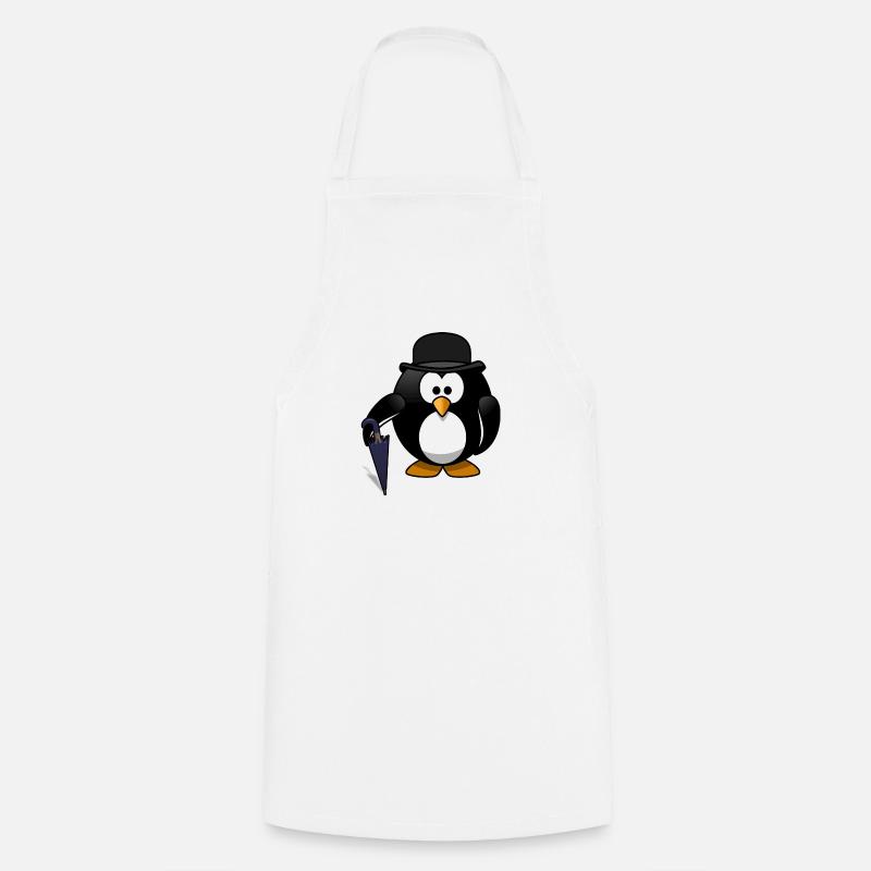 Pingu - Kochschürze - Weiß