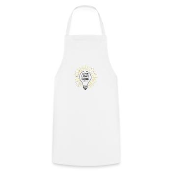 Que votre lumière brille Matthieu 5 Christian - Tablier de cuisine - blanc - Devant - AI Model Male 185 dark (185cm)