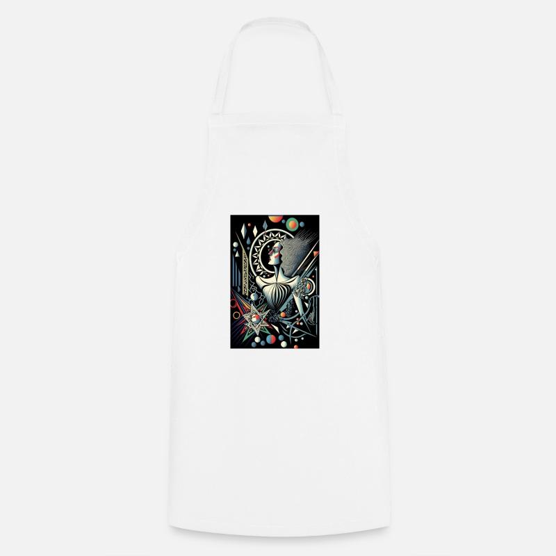 Cubethulhu Incarnation de Sandmarker Art - Tablier de cuisine - blanc