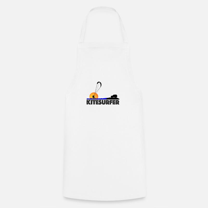 Kitesurfer - Cooking Apron - white