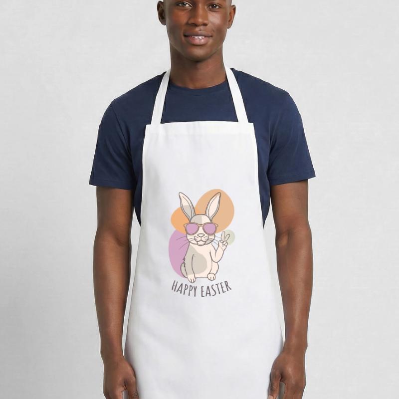 Happy Easter - Easter Bunny - Easter Egg - Gift Cooking Apron