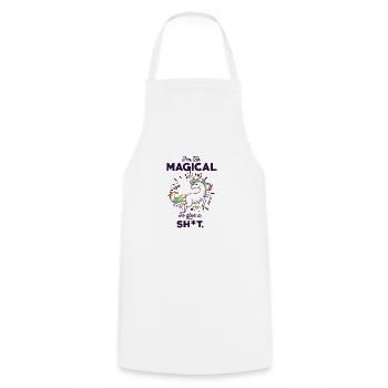 To Magical pour donner quelque chose sur une idée de cadeau - Tablier de cuisine - blanc - Devant - AI Model Male 185 dark (185cm)