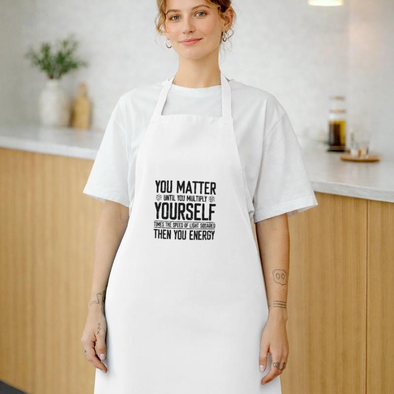 Quantum Physics Physicist Physics Professor Molecule Cooking Apron