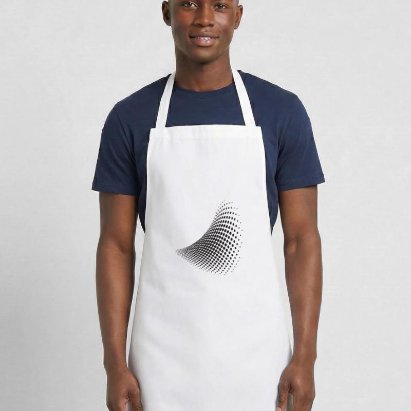 Optical illusion pattern shapes geometry gift Cooking Apron