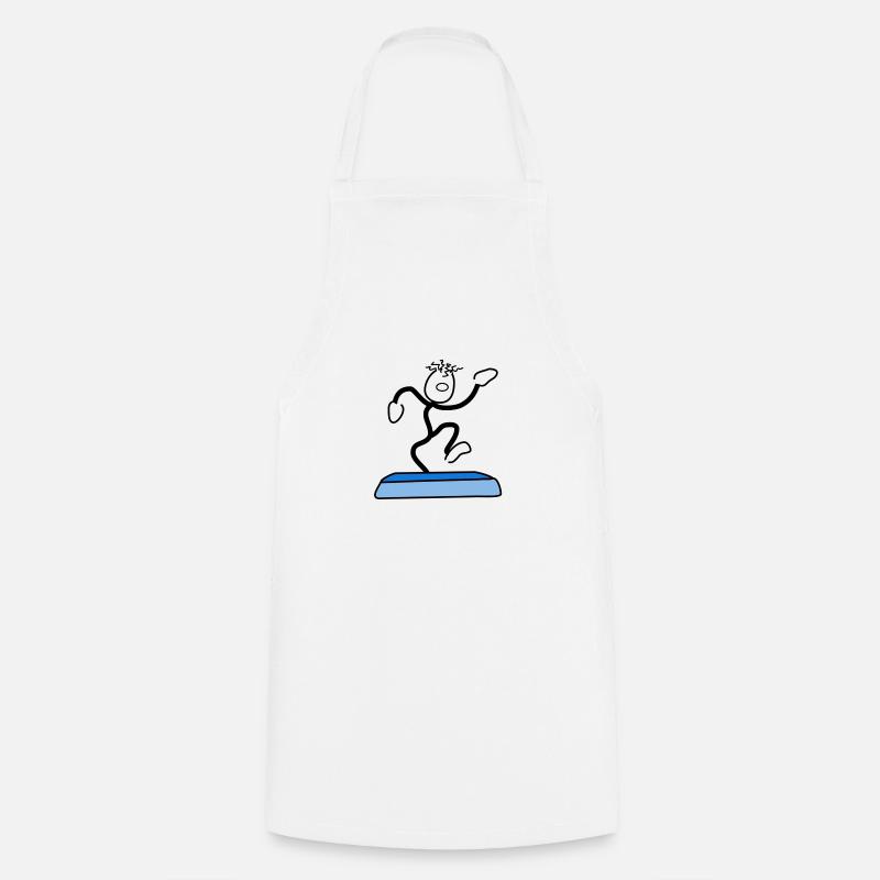 aerobics - Cooking Apron - white